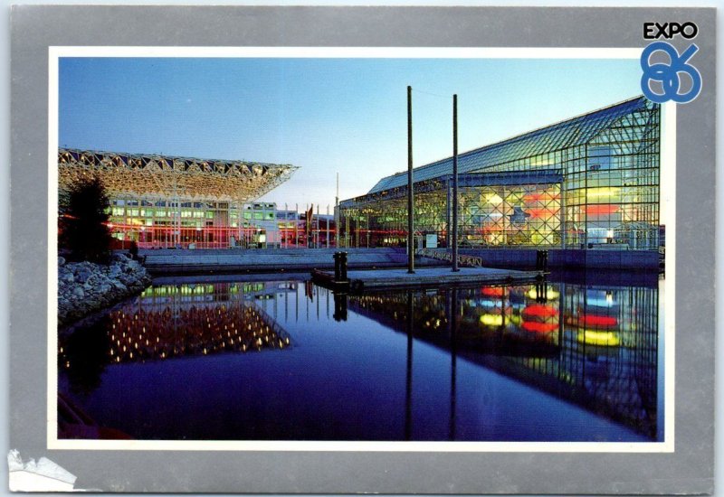 Postcard - British Columbia Pavilion, Expo 86 - Vancouver, Canada