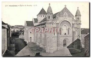 Postcard Fougeres Old Church Bonalry