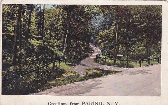 Greetings From Parish New York 1923