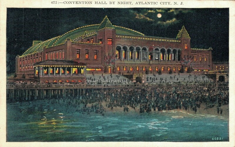 USA Convention Hall By Night Atlantic City 06.55