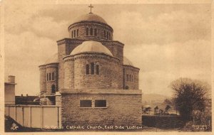 Ludlow, UK England   ST PETER'S CATHOLIC CHURCH   Raphael Tuck Sepia Postcard