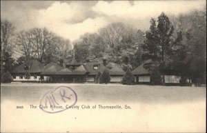 Thomasville Georgia GA Club House Country Club Rotograph 1900s-10s Postcard