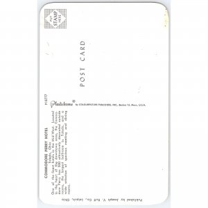 Postcard Commodore Perry Hotel Toledo Ohio Architecture