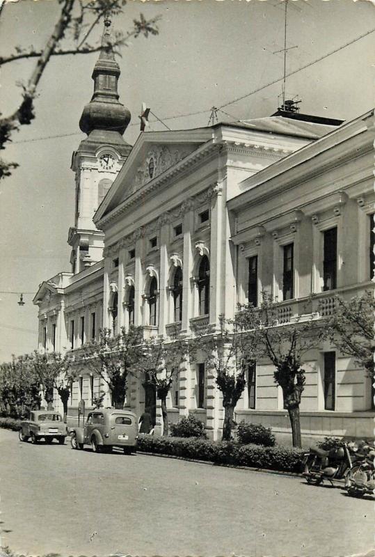 Gyula Country Hall Hungary 1963 alte Autos classic cars