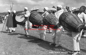 Ethiopia, Addis Ababa, RPPC, Feast Of Timcat, Photo No 15