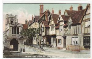 Leicesters Hospital West Gate Warwick United Kingdom 1910c postcard