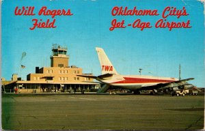 Oklahoma Oklahoma City Will Rogers Field Jet-Age Airport 1965