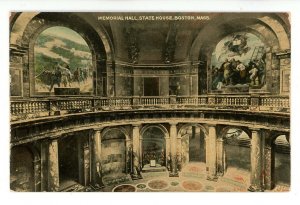 MA - Boston. State House, Memorial Hall Interior