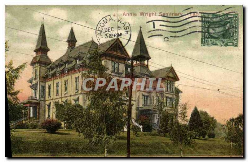Old Postcard Annie Wright Seminary