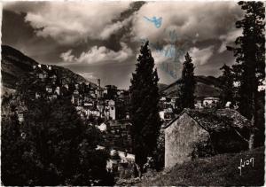 CPM CORSE - CORTE - Paysage sur la ville (711038)