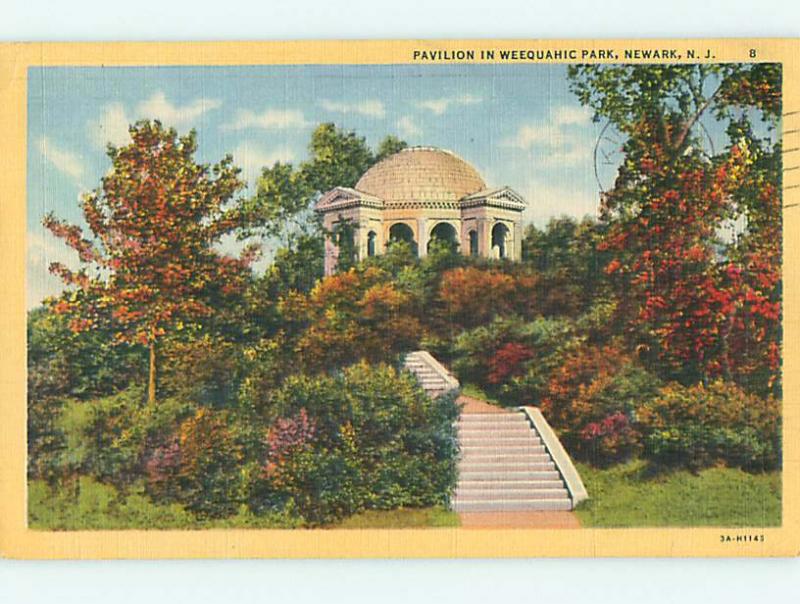 Linen PAVILION & PARK SCENE Newark New Jersey NJ r8467