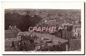 Nevers - Panoramic View - Old Postcard