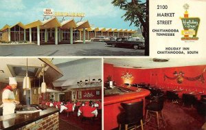 CHATTANOOGA, Tennessee TN   HOLIDAY INN MOTEL~BAR  South Market Street  ROADSIDE