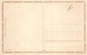 Lot223 my puppy woman with her dother children postcard germany