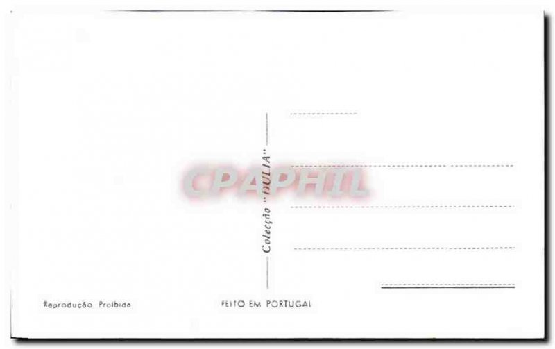 Postcard Old Batalha Mosteiro Vista Geral Isull