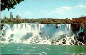 New York Niagara Falls The American Falls As Seen From Queen Victoria Park