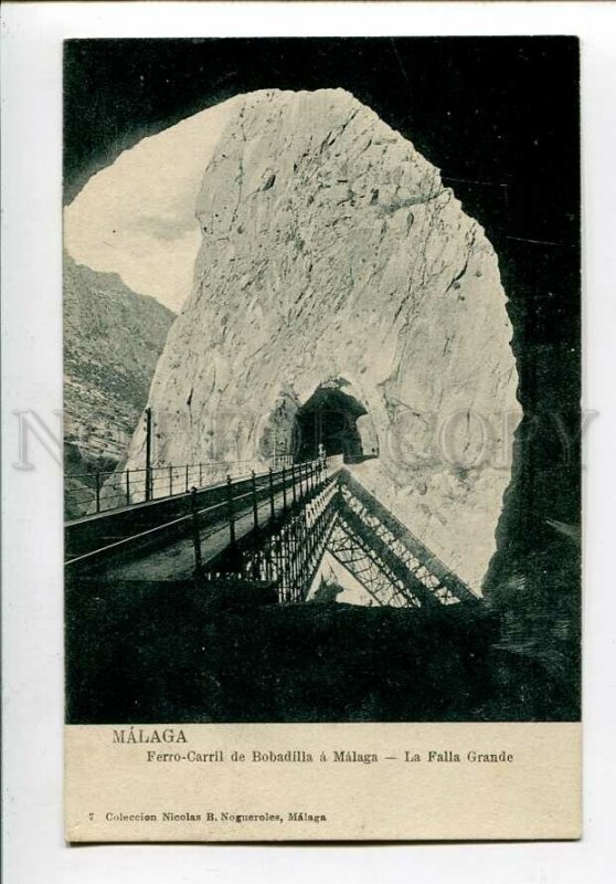 3083154 SPAIN Malaga Ferro-Carril de Bobadilla a Malaga Vintage