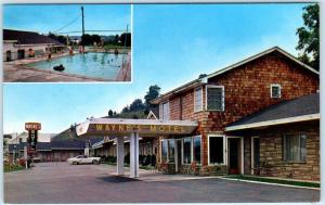 PIGEON FORGE, Tennessee  TN   Roadside WAYNE'S MOTEL  ca 1960s   Postcard