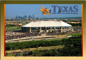 Texas Stadium Irving Texas TX Postcard Home of Dallas Cowboys Football 4x6 CF3