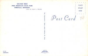 Chained Rock Pine Mountain State Park Pikeville KY