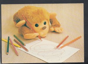 Toys Postcard - Children's Toys - Toy Monkey With Pencils, Czech Republic RR7491