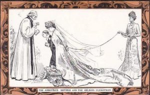 Couple Getting Married Ambitious Mother &amp  Obliging Clergyman