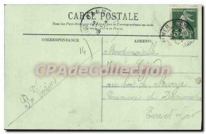 Old Postcard Deauville Terrace and Villas