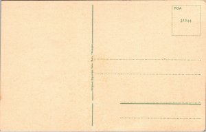 Postcard Germany Schloss Lichtenstein Castle Cliff View