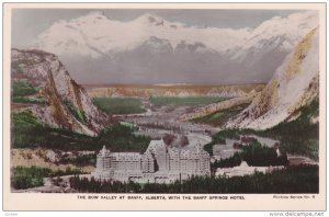 RP, The Bow Valley At Banff, Alberta, Canada, 1920-1940s