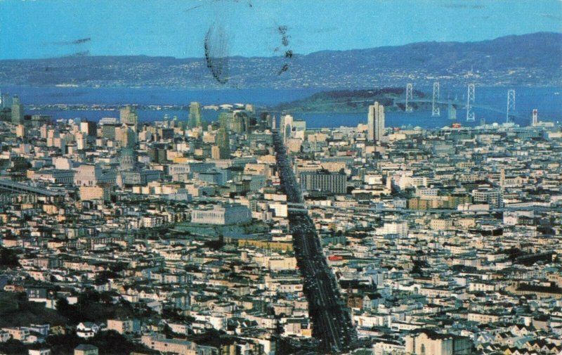 Postcard Panorama of San Francisco California 