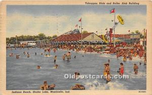 Toboggan Slide and Roller Rink Building, Indiana Beach Shafer Lake, Monticell...