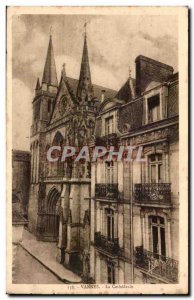 Old Postcard Vannes La Cathedrale