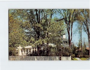 Postcard Blaine Mansion, Augusta, Maine