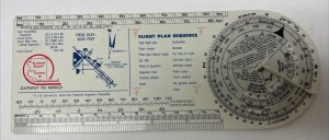 Tuscon International Airport Pocket Flight Tool - Air Chart, Ruler, Time