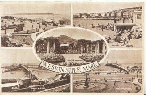 Somerset Postcard - Views of Weston-super-Mare - Ref TZ6002