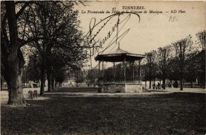 CPA TONNERRE - La Promenade du Patis et le Kiosque de Musique (656931)