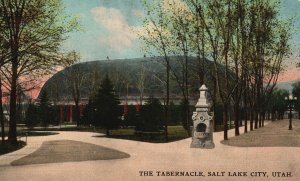 Vintage Postcard 1910's The Tabernacle Salt Lake City Utah Souvenir Novelty Co.