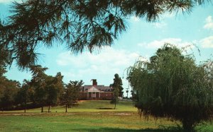 Vintage Postcard 1930's Elks Home Adjacent TO Municipal Park Salisbury Maryland