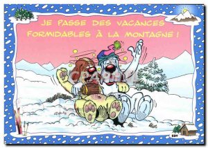 Modern Postcard Je Passe A Holiday At The Formidable Mountain Dog Gotlib