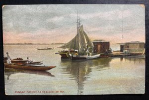 Mint Ecuador Color Picture Postcard PPC South River Section Guayaquil