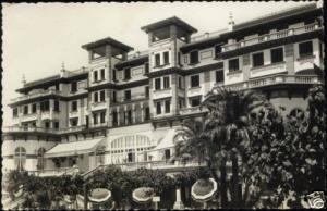 spain, MALAGA, Hotel Miramar (1955) RPPC