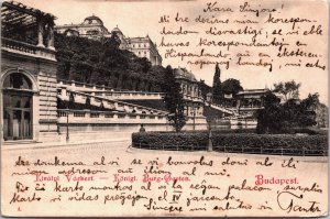 Hungary Budapest Karolyi Castle Vintage Postcard C210