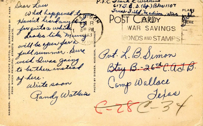 WI - Madison. State Capitol and Park