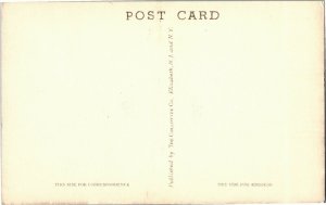 Trout Fishing Norwalk River, Norwalk CT Vintage Postcard E71