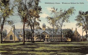 Middlebury Connecticut Westover School for Girls Vintage Postcard AA26627