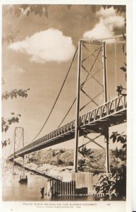 America Postcard - Peace River Bridge On The Alaska Highway - Ref 5176A