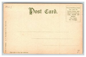 Vintage 1900's Postcard Panoramic View Corcoran Gallery of Arts Washington DC