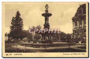 Old Postcard Limoges Fountain City Hotel