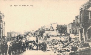 Military Belgium Herve Hotel de Ville World War 1 Ruins 06.18