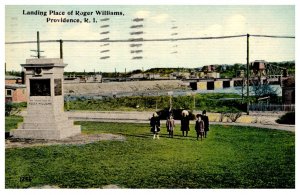 Rhode Island   Providence  Landing Place of Roger Williams